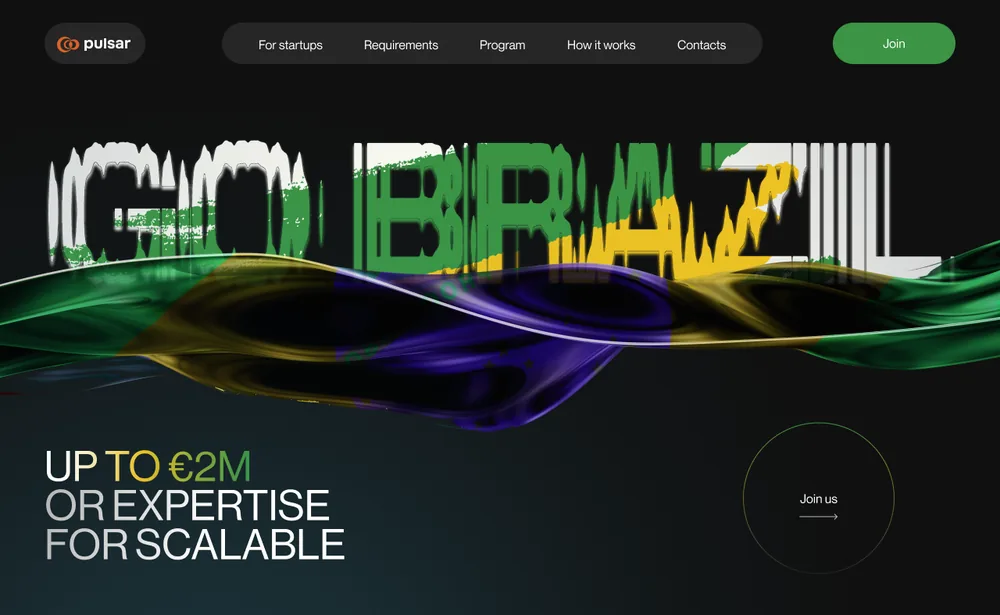 Screenshot: Go Brazil · first screen