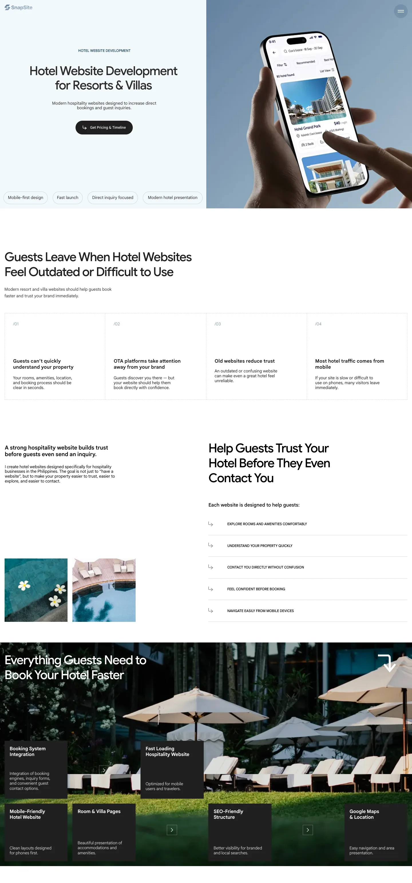 Screenshot: snapsite.click